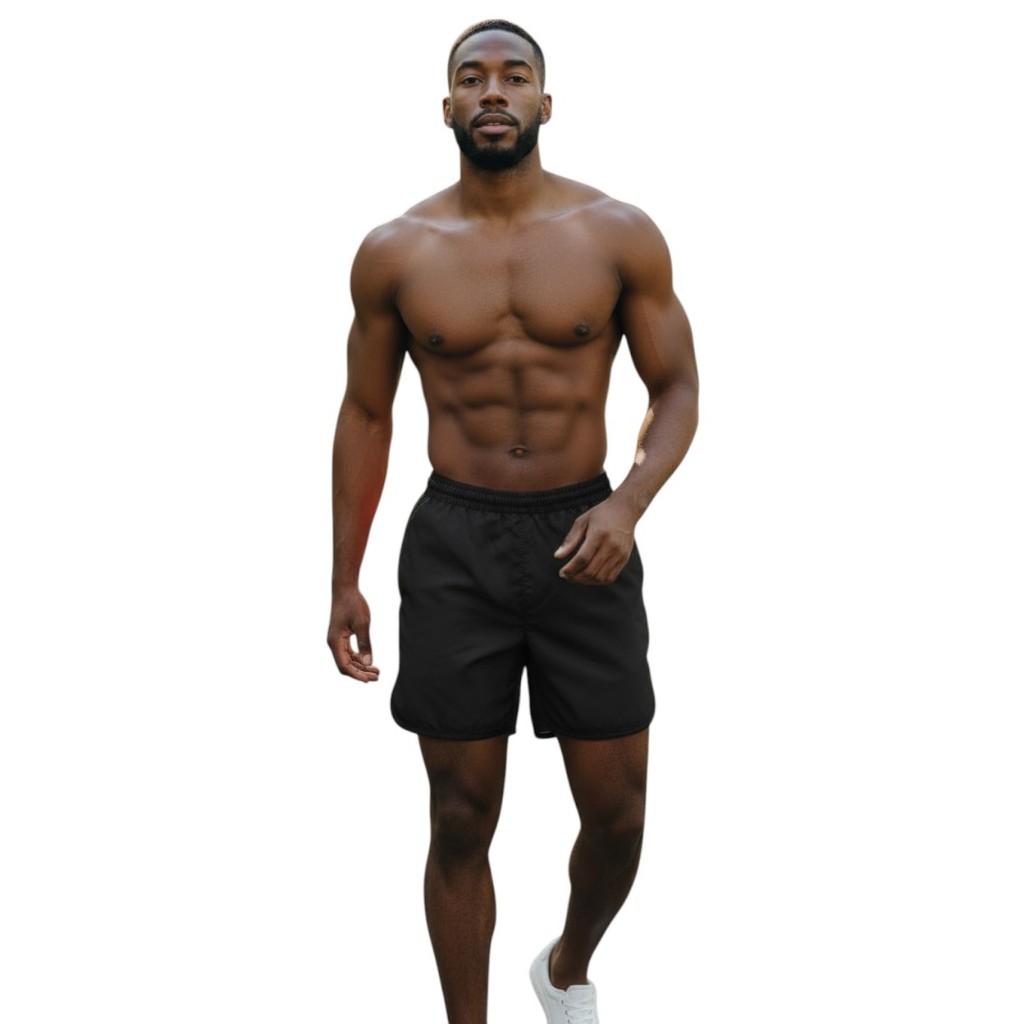 Short Bermuda Tactel Elastano Adulto masculino Shorts de praia  Leve Secagem Rápida