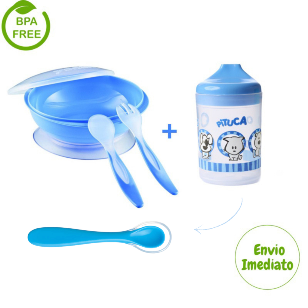 Kit Prato Infantil + Copo Educativo 150ml Para Bebê em Oferta na Shopee
