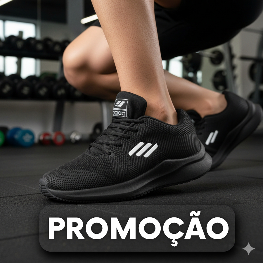 Tênis O2X Masculino e Feminino Academia Leve e Confortável para Treinos Diários