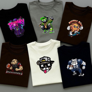 kit 4 blusas menino juvenil infantil algodão verão modinha criança roupas T-shirt camisa estampadas sortidas em Oferta na Shopee