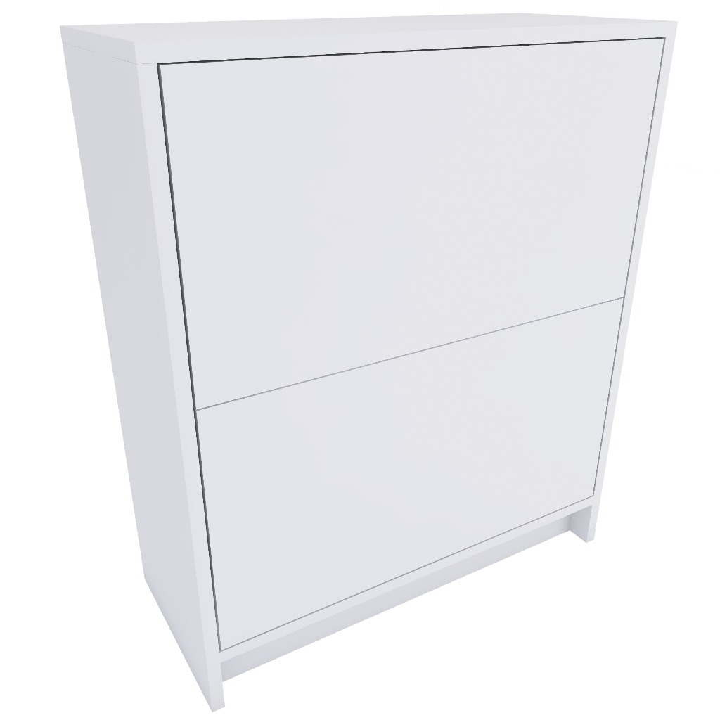Sapateira Multiuso  2 Portas Basculante para Escritório/Cozinha/Lavanderia