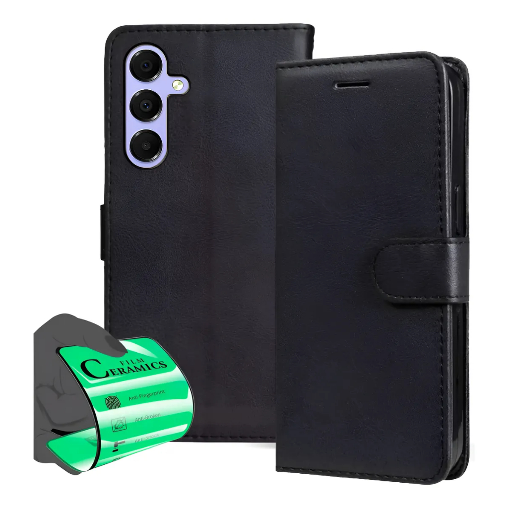 Case Capa Certeira Flip + P. Full Cover Para Galaxy A17 A17 5g