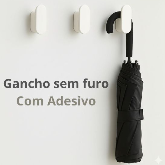 Gancho de Parede Para Banheiro e Cozinha - Adesivo, Ideal para Toalhas e Roupas em Oferta na Shopee