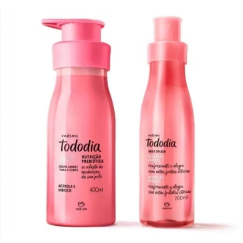 Kit Natura Tododia Acerola e Hibisco – Hidrate e Perfume sua Pele Todos os Dias! ✨