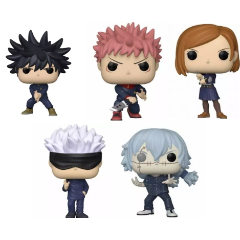 Bonecos Colecionáveis Jujutsu Kaisen - Yuji Itadori,Megumi Fushiguro,Nobara Kugisaki, Satoru Gojo,Mahito em Oferta na Shopee
