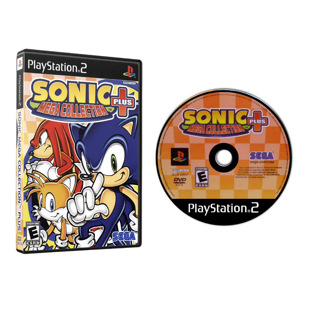 Jogo Sonic Mega Collection Plus para PS2 Playstation 2 em Oferta na Shopee