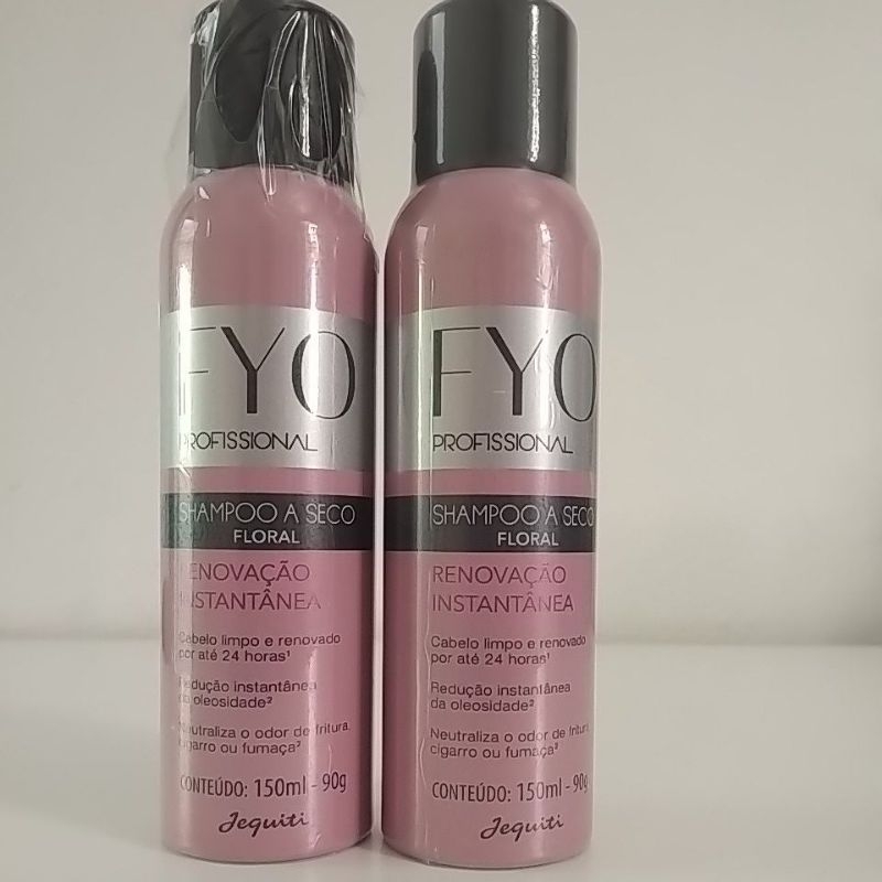 Shampoo a Seco Floral 150 ml da Jequiti Renovação Instantânea ( valor de cada unidade)