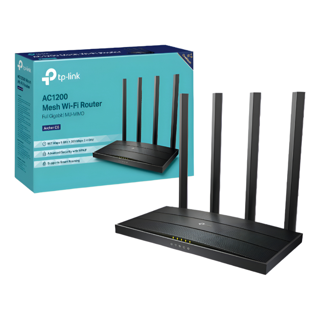Roteador Wireless Mu-mimo Ac1300 Archer C6 Tp-link