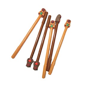 Kit 7/8/9/10/11/12 Canetas Gel Ponta Fina 0.5mm Capivara Fofa | Papelaria Criativa | Laranja Marrom em Oferta na Shopee