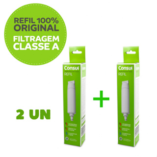 Kit 2 Refil Filtro Purificador Consul CPB34, CPC31 - CIX06AX em Oferta na Shopee