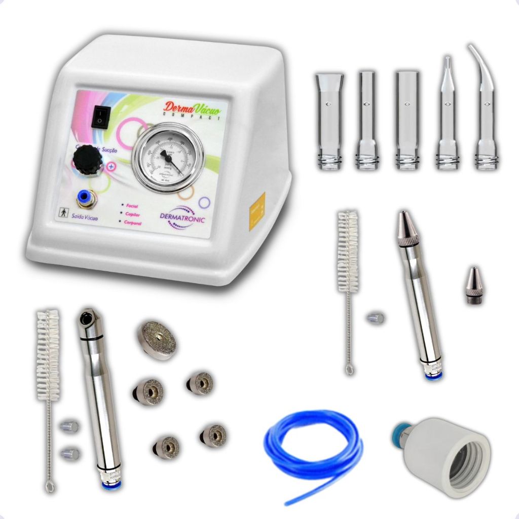 Aparelho Endermo completo para limpeza facial Peeling Diamante caneta extratora lifting 3 anos de garantia c/ anvisa