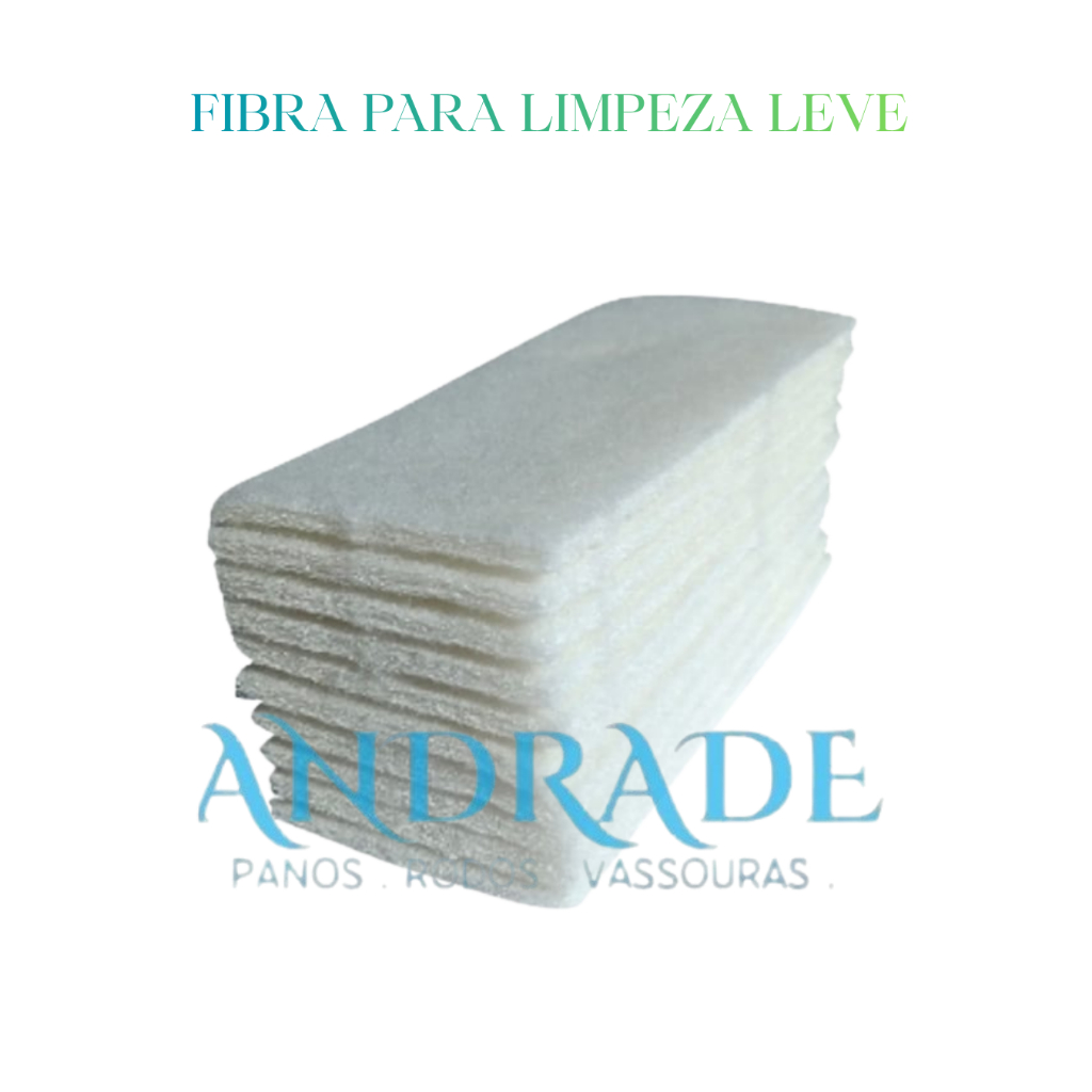 FIBRA PARA LIMPEZA LEVE -10 PEÇAS
