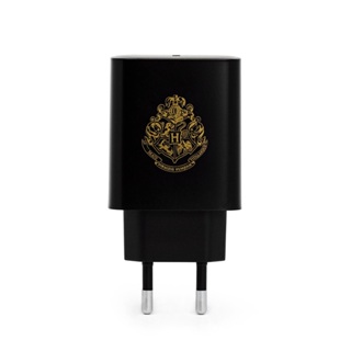 Carregador Turbo USB-C 33W Preto | Hogwarts Harry Potter em Oferta na Shopee