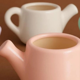 💐 Regador Decorativo de Cerâmica Cachepô para Plantas e Arranjos Flores   Festa Infantil em Oferta na Shopee