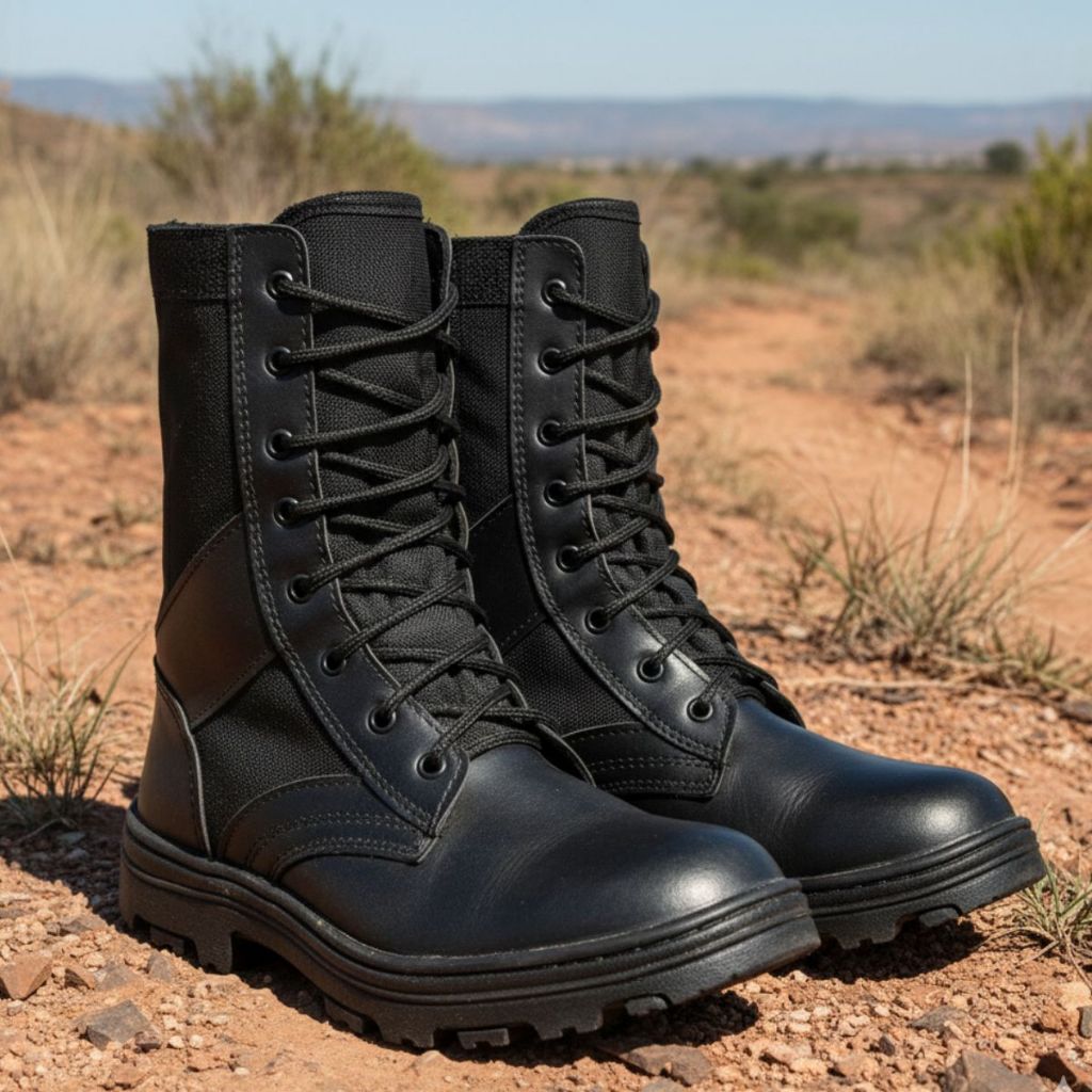 Bota Masculino Militar Casual Preto Promoção Imperdivel em Oferta na Shopee