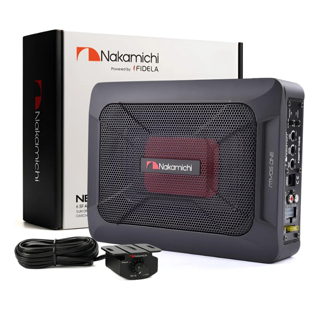 Nakamichi Caixa Aluminium Active 6x8 1000w 4ohms - Nbf618s em Oferta na Shopee