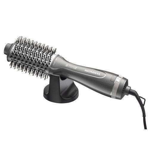 Escova Secadora Mondial Space Shine Grafite 1300w Es-20 Bivolt em Oferta na Shopee