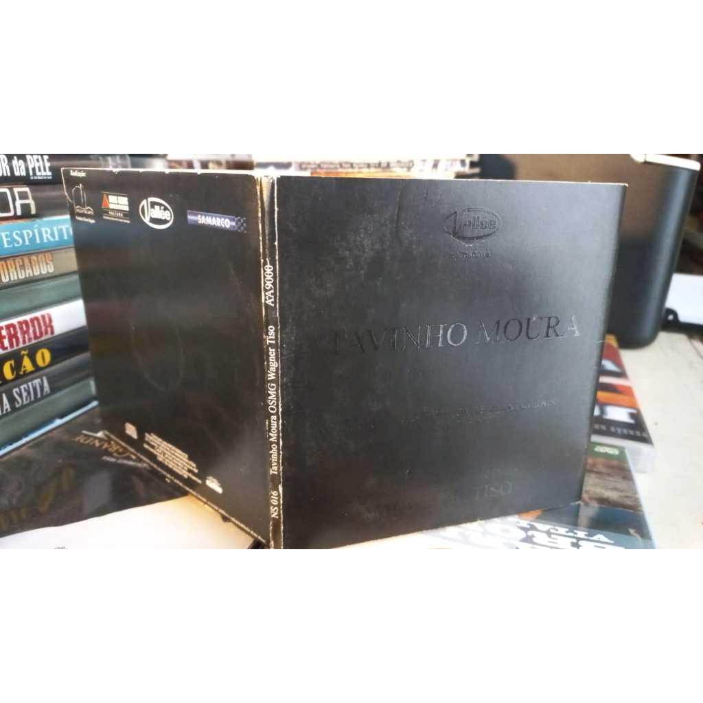 Cd Tavinho Moura e Wagner Tiso - Orquestra Sinfônica de Minas Gerais 2004-Ótimo -Digifile Raro -AA009000