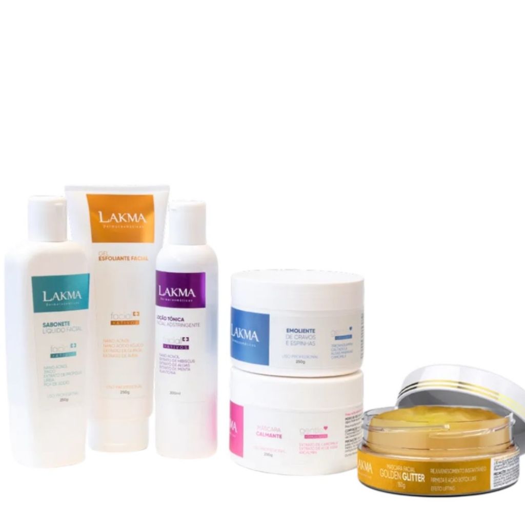 Kit Limpeza De Pele + Mascara Rejuvenescedora Lakma