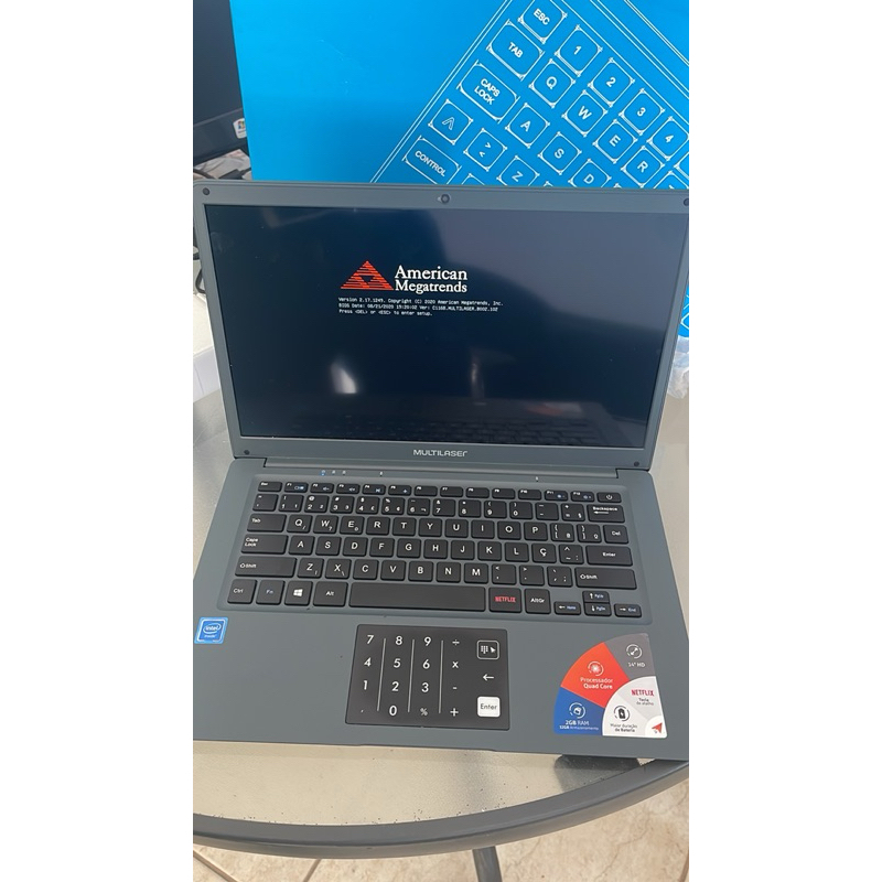 Notebook Multilaser Pc131 Legacy 2Gb/32Gb/Atom/Win10 Cinza