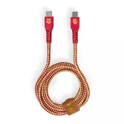 Cabo USB-C para USB-C Vermelho | Grifinória Harry Potter