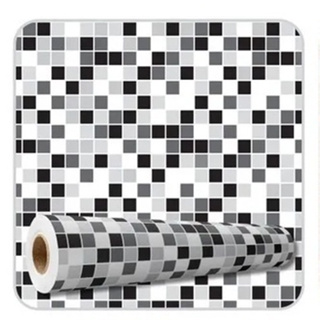 Papel de Parede Adesivo Lavável Pastilhas Vinílico Banheiro Cozinha Lavável em Oferta na Shopee