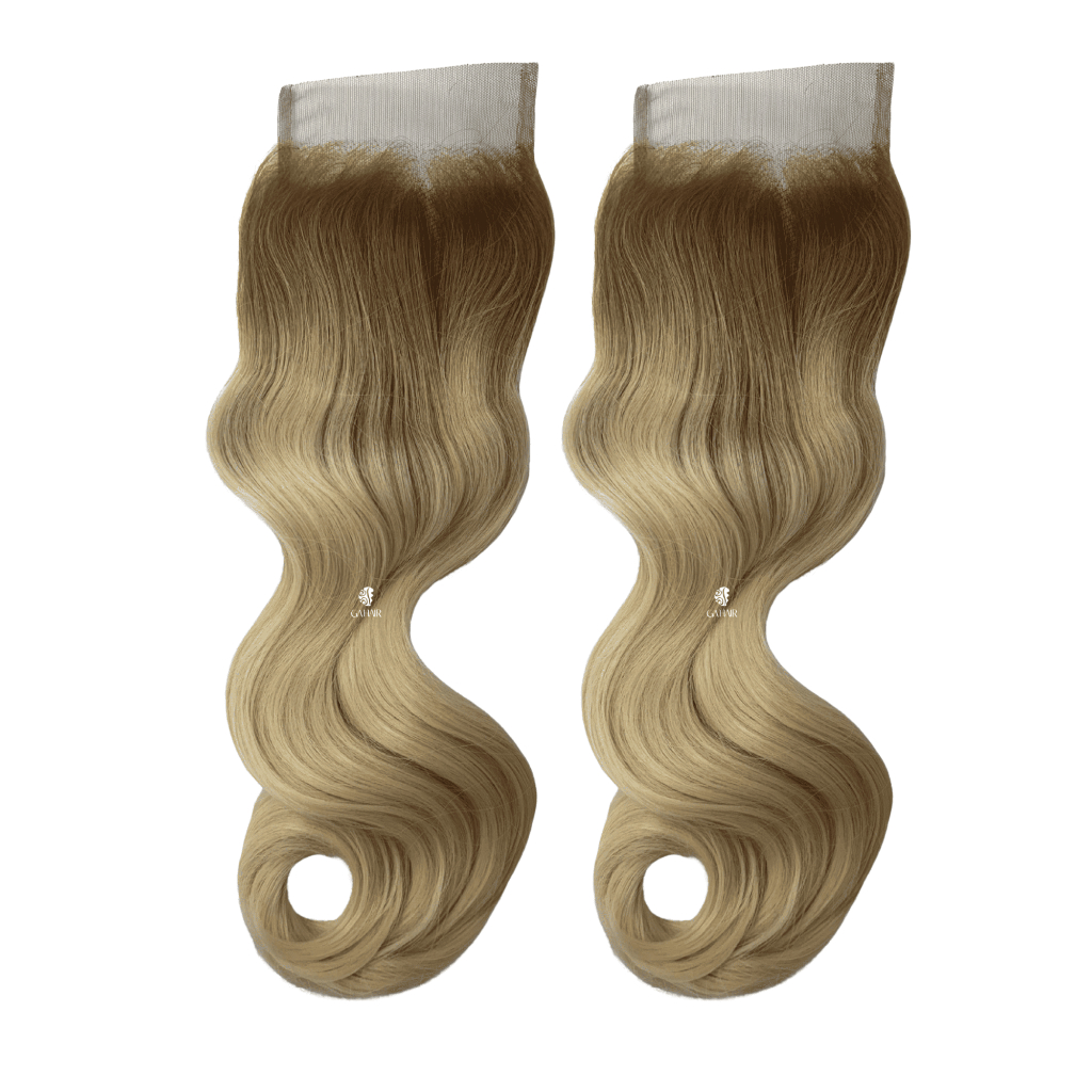 Kit 2 Proteses Capilares de Fibra Bio Organica Premium Lisa Ondulada 60 Cm Semelhante Ao Cabelo Humano