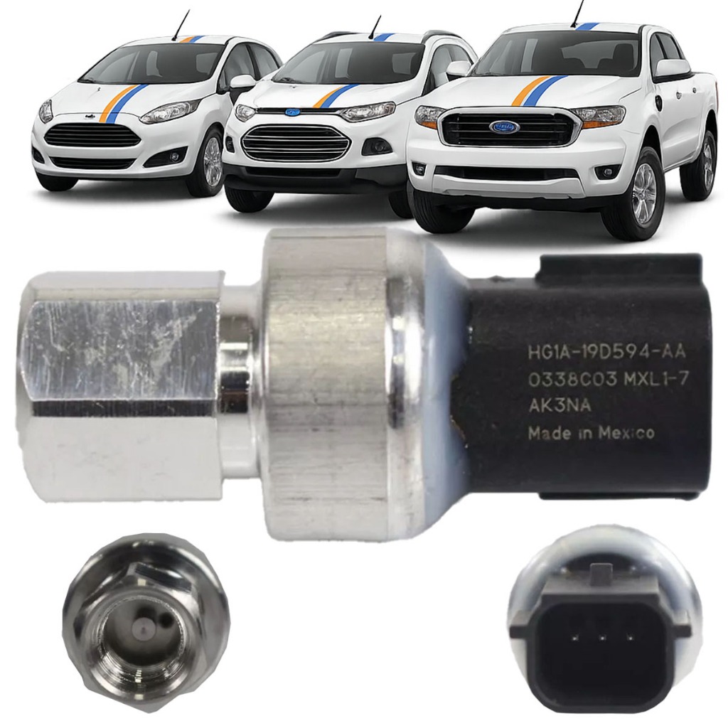 Sensor Pressostato Ar Condicionado Ford 3 Pinos
