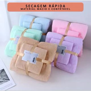 Kit 2 (Toalha De Banho) Conjunto De Toalha De Banho Grande Toalha Para Adultos E Estudantes Banho De Secagem Rápida em Oferta na Shopee