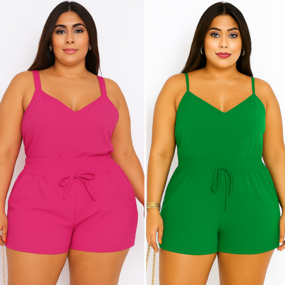Kit 2 Shorts Duna PLUS SIZE Feminino Verão Soltinho Atacado em Oferta na Shopee