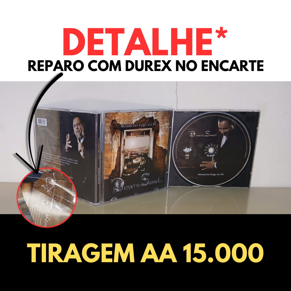 CD Ministério Fogo No Pé: Desperta Samuel