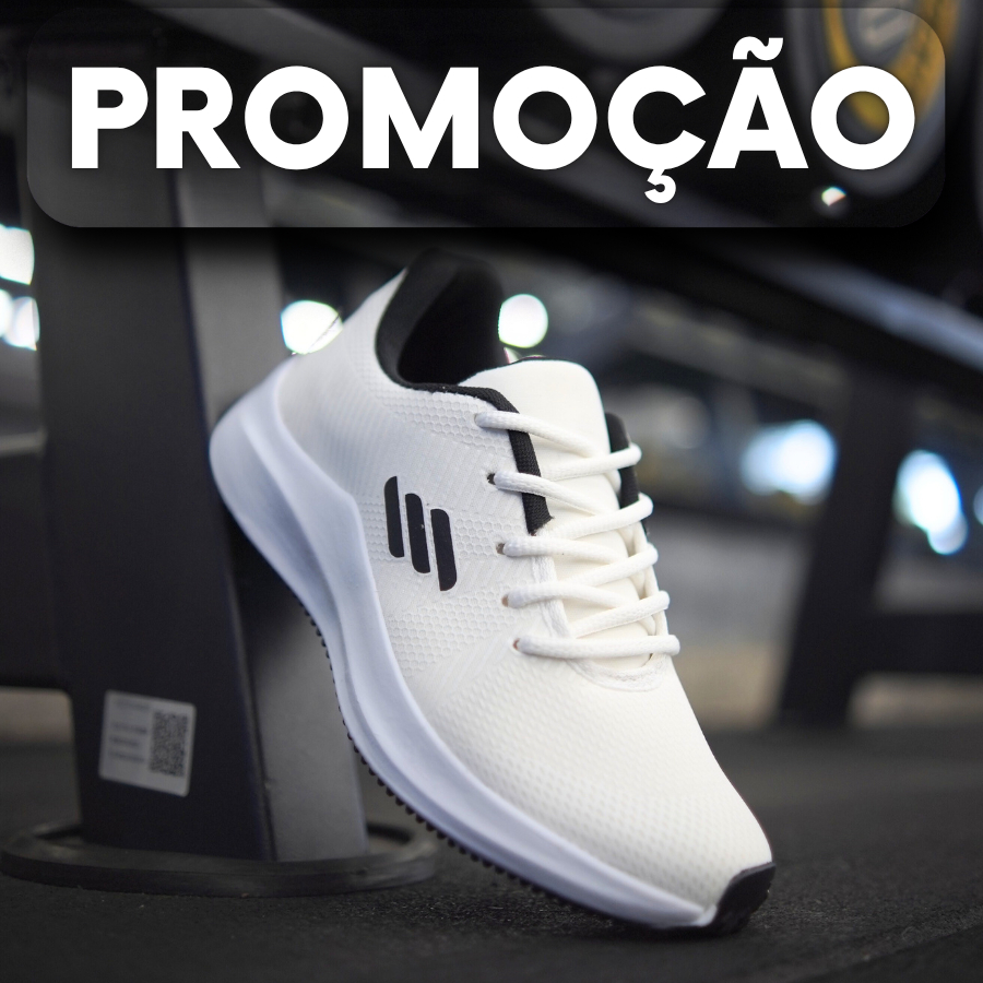 Tênis O2X Masculino e Feminino Academia Confortável e Flexível para Academia