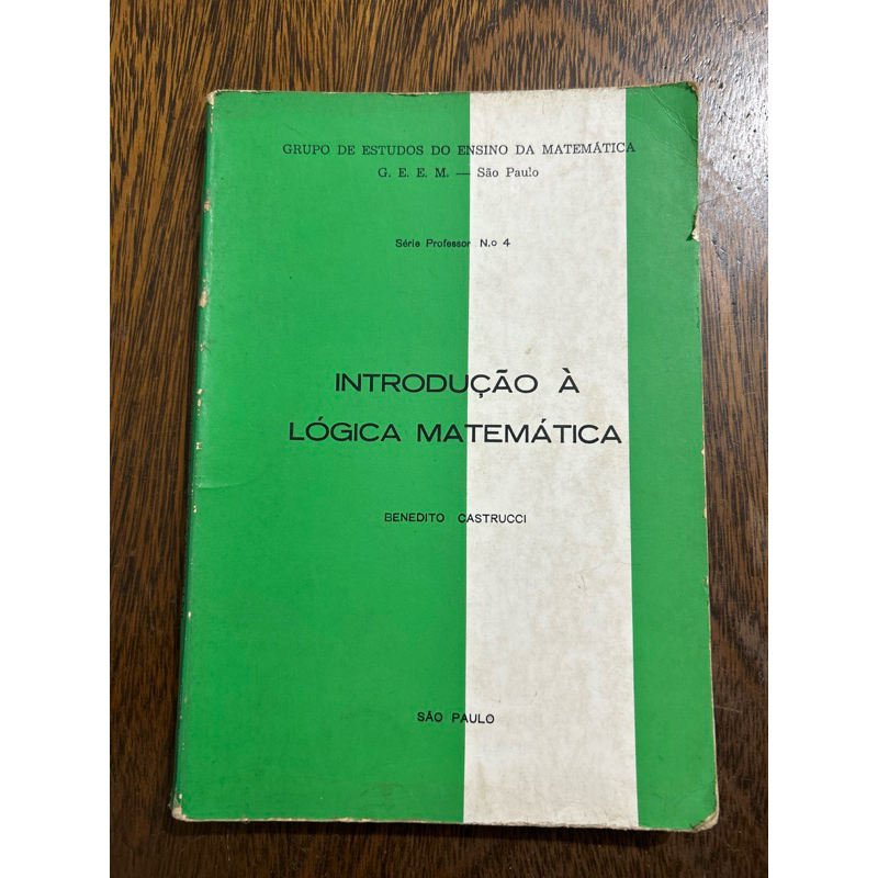 Livro Introdução à Lógica Matemática