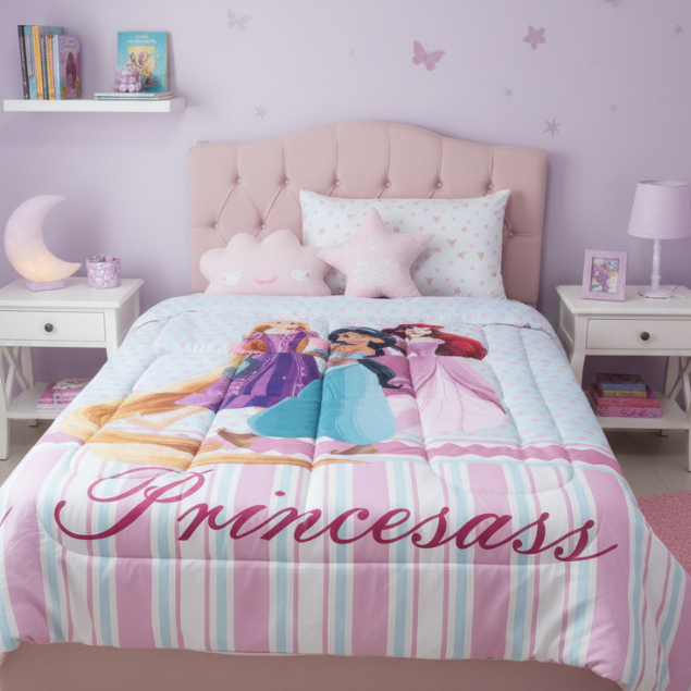 Edredom Colcha Infantil Personagens Para Cama De Solteiro