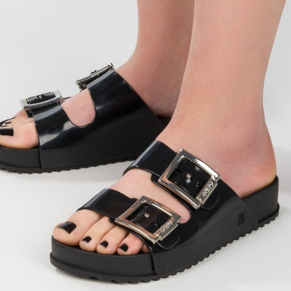 Zaxy Partner Sandália birken chinelo slide feminino original