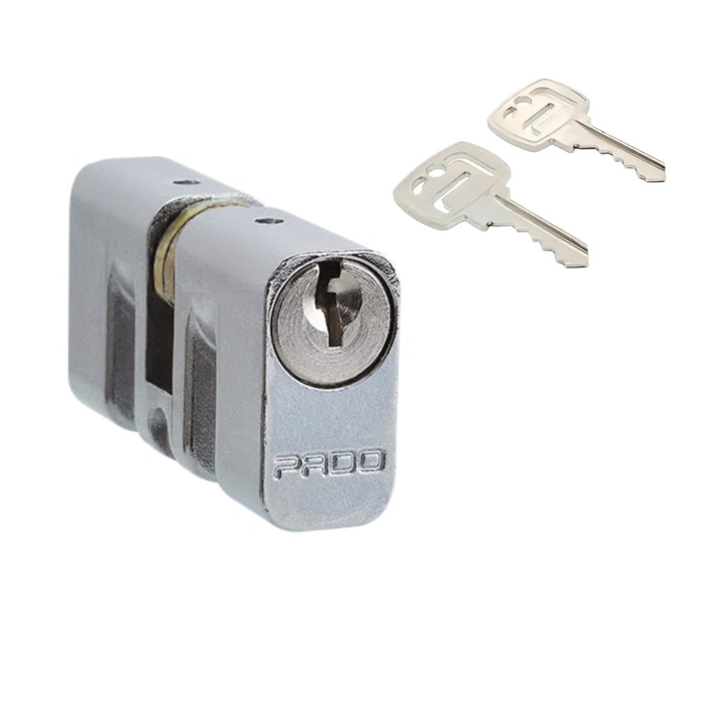 Cilindro Miolo Tambor Pado 55mm de 2 Chaves