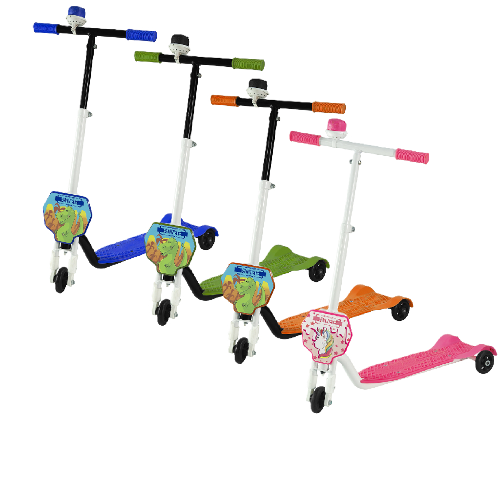 Patinete Scooter Infantil Menina e Menino 3 Rodas com Buzina Pro Tork Envio Imediato
