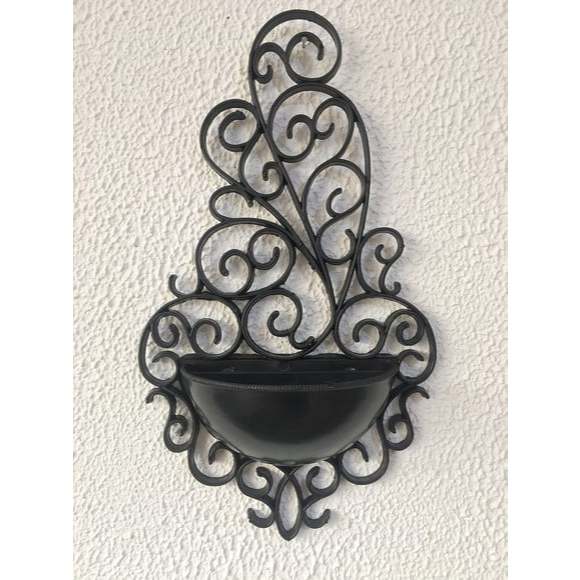 Vaso Provençal Arandela de Parede Decorações (VÁRIAS CORES)