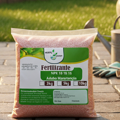Adubo Fertilizante NPK 16-16-16 Granulado – Manutenção e Crescimento Vegetativo- Variação KG em Oferta na Shopee