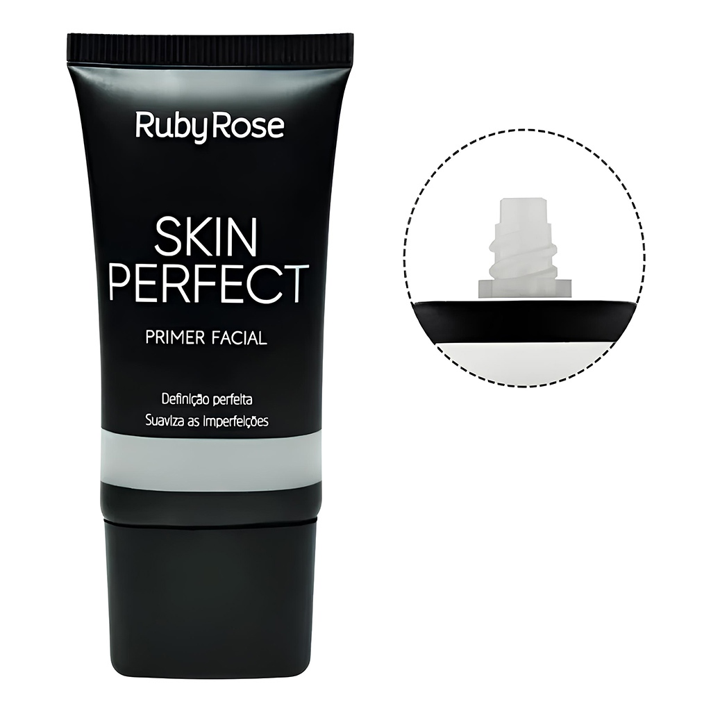 Kit 2 Primer Para Rosto Ruby Rose Skin Perfect Primer Hb8086