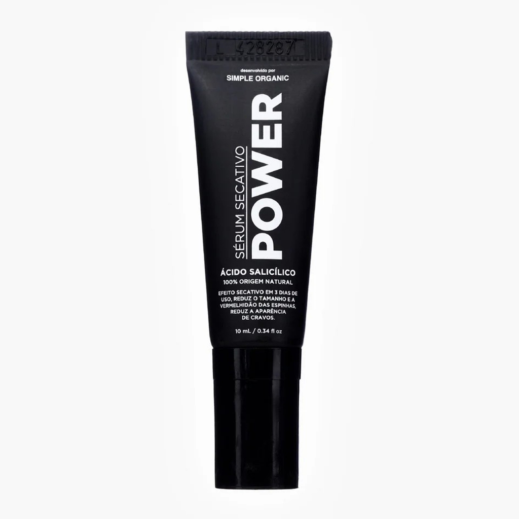 Ácido Salicílico Natural Sérum Secativo Simple Organic em Oferta na Shopee