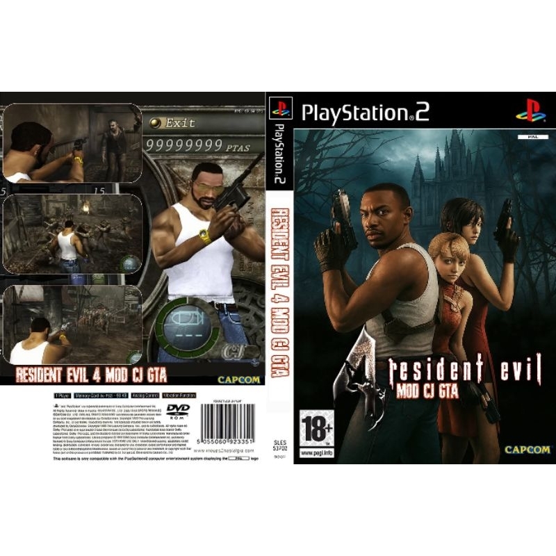 resident evil 4 versão c.j do GTA San andreas