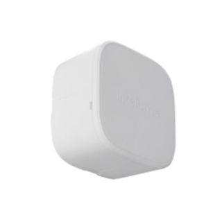 Kit 2 Caixas de Passagem CFTV VBOX 1000 Mini Intelbras Plástica ABS Branca Para Instalação Interna Câmera Segurança