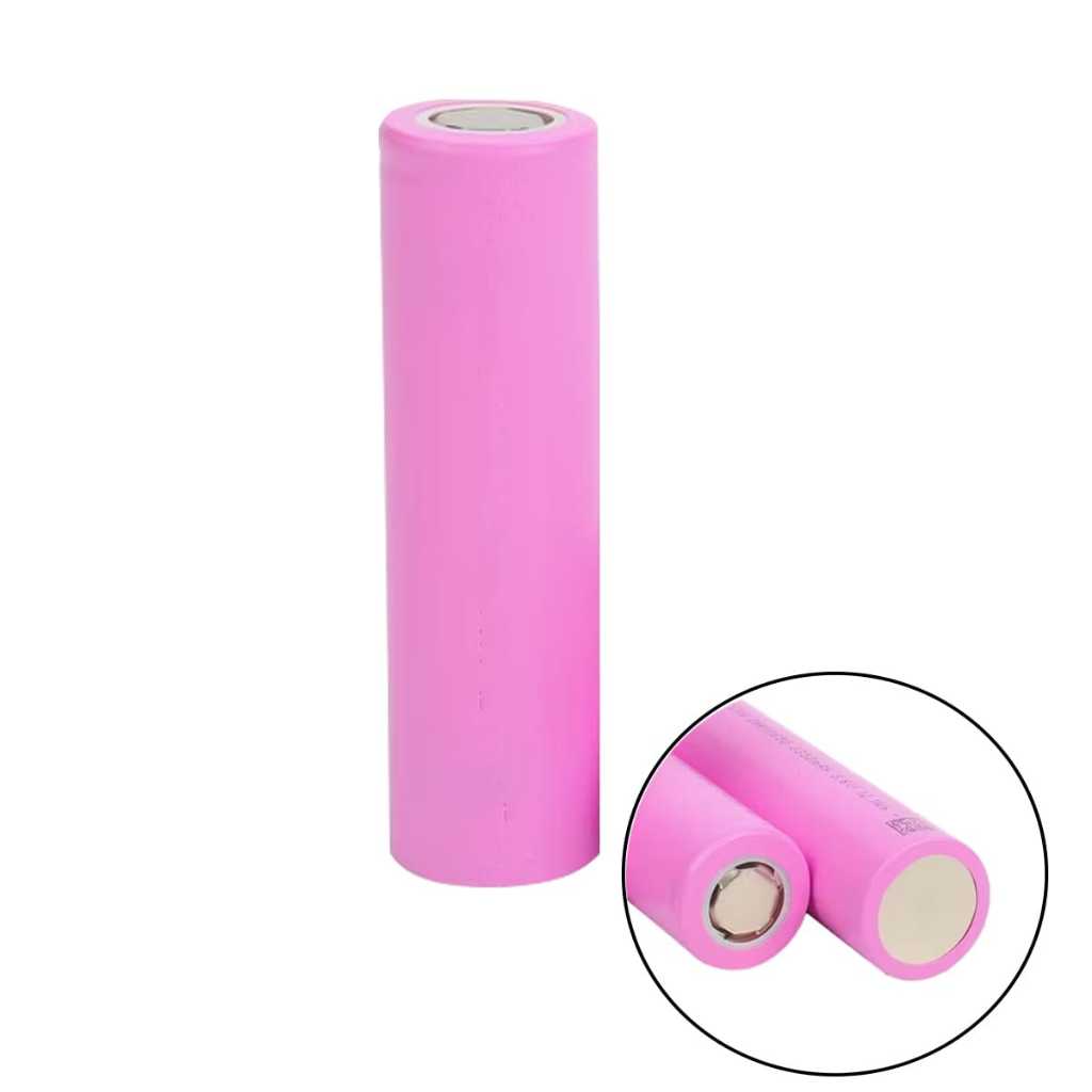 Bateria de Litio 18650 Pilha 3.7v 2000mAh a 2400mAh até 30 Miliohms