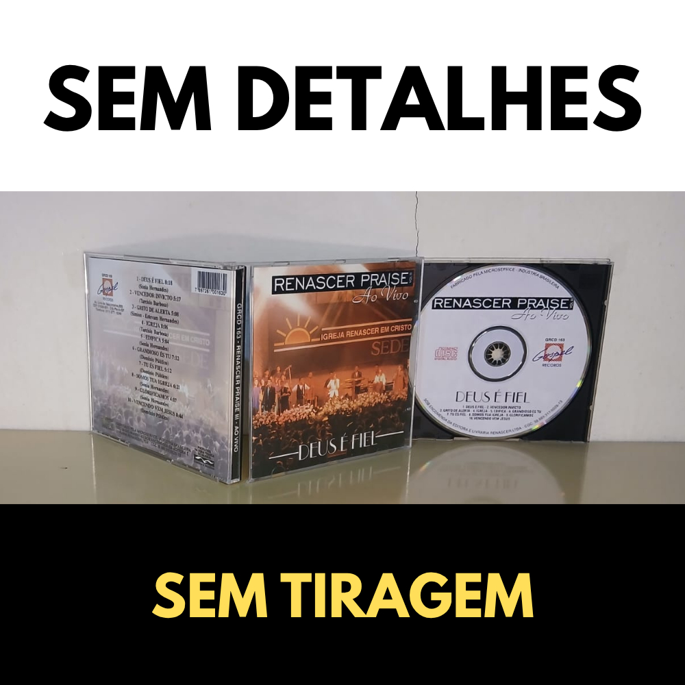 CD Renascer Praise 3: Deus é Fiel
