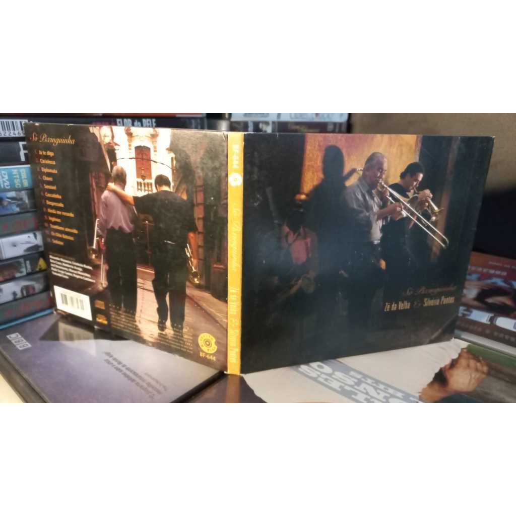 Cd Zé Da Velha & Silvério Pontes - Só Pixinguinha -Excelente - Alexandre maionese beto cazes cristovão Bastos Humberto