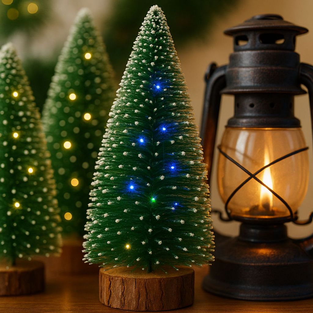 Pinheiros de Natal Arvore Pinheiro 30x10,5cm Decoração de Mesa em Oferta na Shopee