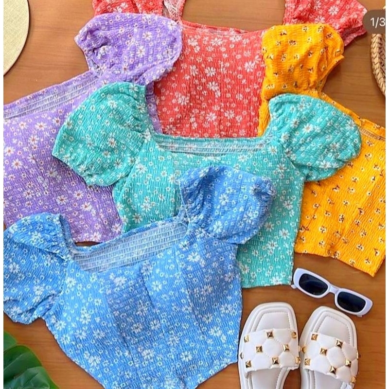 Cropped Feminino Blusinha Com Bico Estilo corser fofo delicado Romântico estilo gringa verão 2025 lançamento Festa Natal