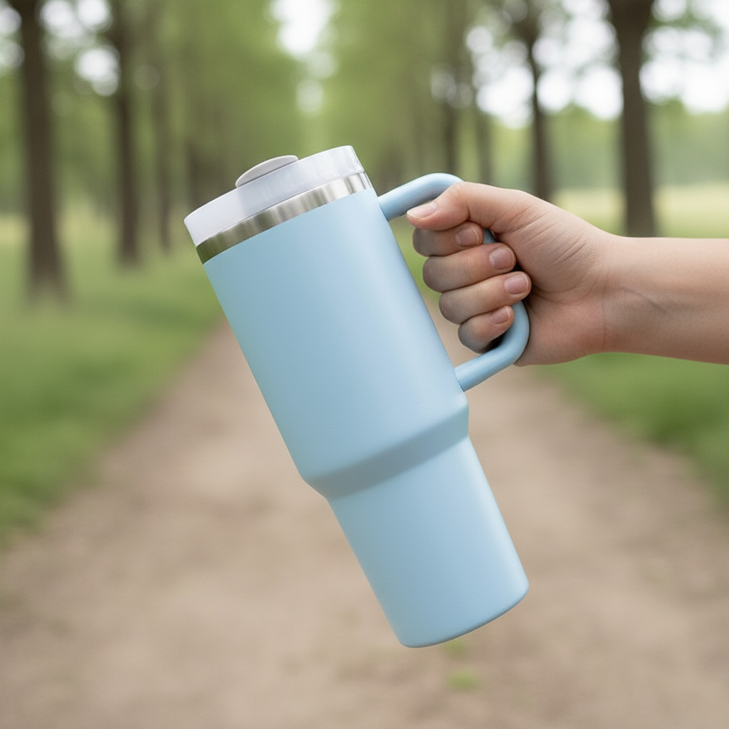 Squeeze Térmico 1,2L - Aço Inox, Ideal para Academia e Dia a Dia - Durável e Prático