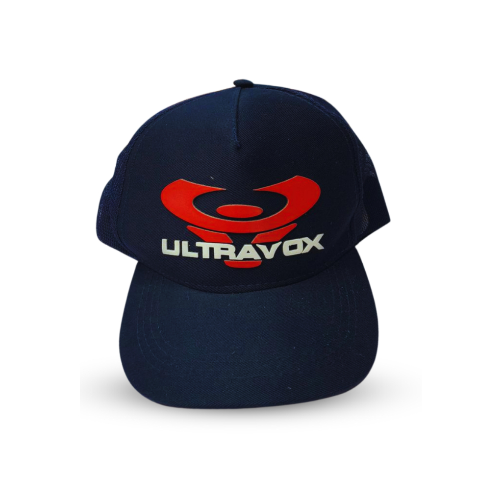 Boné Trucker Ultravox Azul Marinho Tela Traseira